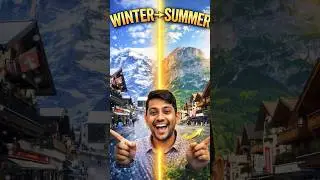 Grindelwald in 4K: Summer vs Winter - The Swiss Alps Transformation