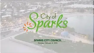 Sparks City Council | February 9, 2026