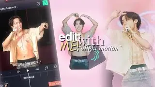 EDIT WITH ME | ALIGHT MOTION | JHOPE | HOPE ON THE STAGE LOLLAPALOOZA |