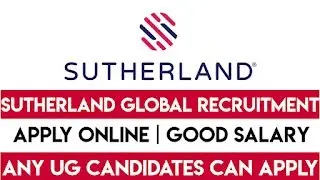 Chennai Jobs 2025 | Non Voice Process | Sutherland Non Voice Jobs | Mega Walk-in Drive