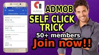 Admob Self click trick 2019 | self click |No account suspend