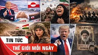 THỜI SỰ QUỐC TẾ – TIN MỚI NHẤT 24/7: MỸ – IRAN – ISRAEL – VENEZUELA - GREENLAND