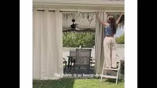 Transform your patio today! RYBHOME curtain