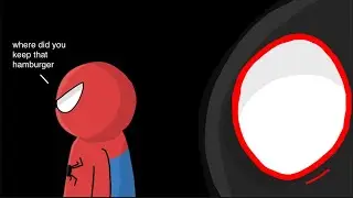 Miles..Where did you keep that hamburger&hellip;(Spider Man Animation)
