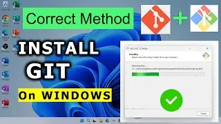 How to Download and Install GIT and GIT-GUI on Windows 11/10? Complete Guide, Step-by-Step