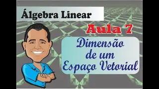 Álgebra Linear- Aula 7 - Dimensão de um Espaço Vetorial