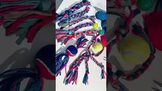 3 simple DIY Dog Toys #dog #dogs #pets #pet #puppy #shelter #animals #diy #handmade