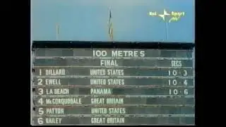 HARRISON DILLARD (U.S.A.) @London 1948 Olympics - m 100 Final