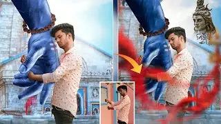 PicsArt Mahadev Sawan Photo Editing Tutorial || mahadev savan special photo editing ||