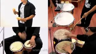 Curso de percusiones - Cómo tocar guajira