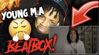 Young M.A “Beatbox Freestyle” (Official Music Video) REACTION!