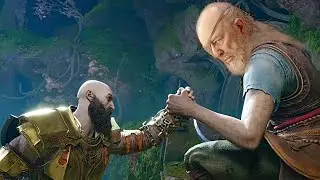 Odin Saved Kratos and Atreus From Drowning in Lake of Soul God of War Ragnarok