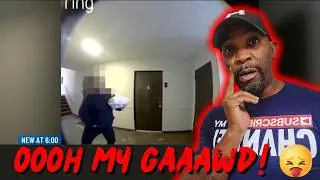 Курьер DoorDash попал на камеру Ring Cam, совершая немыслимые действия во время доставки еды клие...