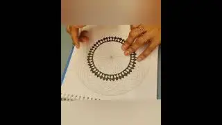 Geometric Mandala Art for beginners | How to make mandala art | mandala art tutorial 