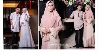 Model Baju Keluarga Muslim Untuk Lebaran dan Idul Fitri 2019 | Baju Gamis Syari dan Koko Modern