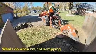 Измельчитель пней Kubota L3902