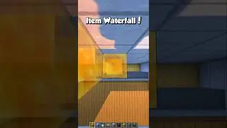 Minecraft Item Waterfall 😱 (Montagem Coma) #shorts #minecraft