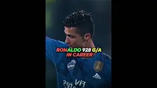 RONALDO 928 G/A IN CAREER 🔥🥶 #cristanoronaldo #messi #football #goat #ronado7 #viral