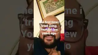 When i tried youtube the first time !