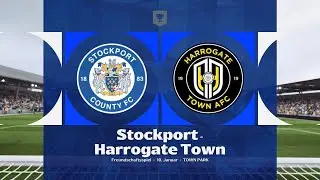EA Sports FC 26 | Stockport vs Harrogate - EFL Trophy | Gameplay PS5