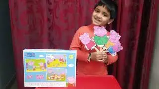 Puppet show for kids| My favorite cartoon character puppet show|Peppa pig puppet show in English
