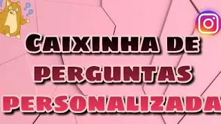 Caixinha de perguntas do instagram personalizada| Patternator apk mod