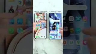 Samsung Galaxy S24 Ultra vs iPhone 15 Pro Max Speed Test & Benchmark #shrots #shortsviral