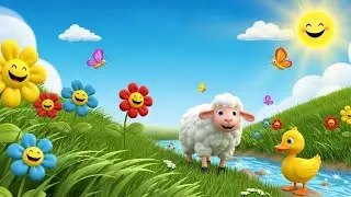 The Happy Meadow Song | Fun Kids Nursery Rhyme & Lullaby 🌸🐇