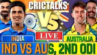 India vs Australia, 2ND ODI Match Live, Live Cricket Today, Score & Commentary, IND vs AUS