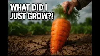 WHAT DID I JUST GROW?! | 85-Day Hyper Realistic Carrot Growth Timelapse (GIANT Harvest)
