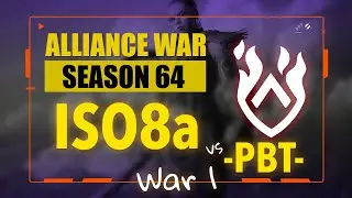 İttifak Savaşı S64 W1 | Alliance War S64 W1  |  [ISO8a] vs [-PBT-] #mcoc #mcocaw