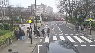 THE BEATLES Crosswalk - Abbey Road London