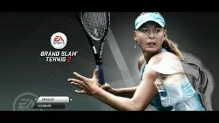 GRAND SLAM TENNIS 2 TWO MARIA SHARAPOVA VS SERENA WILLIAMS AUSTRALIAN OPEN XBOX 360 GAMEPLAY