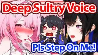 Calli's Deep Sultry Voice Activates Nerissa's Neuron 【Hololive】