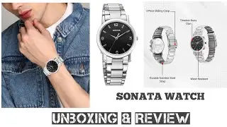 SONATA Classique Classique Analog Watch - For Men|₹845/-|Unboxing|Review|