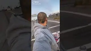 Skateboarding dude drinking cranberry juice and singing Fleetwood Mac