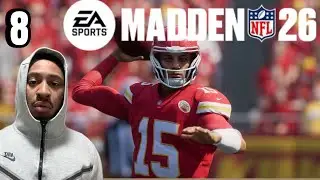Playing Against Patrick Mahomes! Madden 26 Superstar Mode Part 8