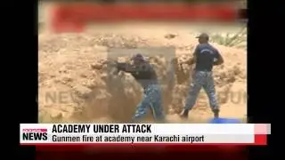 Gunmen attack academy near Pakistan airport