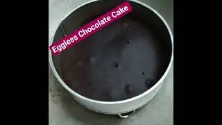 Eggless soft and delicious chocolate cake