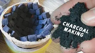 Making Charcoal for 4
