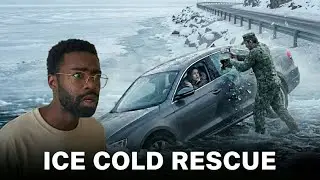Спасатель ВМС и трое героев спасли женщину из тонущего автомобиля в воде температурой 29&deg;F (видео...
