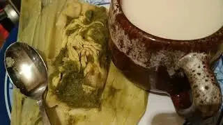 Riqu&iacute;simos tamales de mole verde 