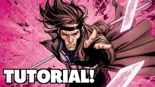 GAMBIT Card Throwing Tutorial - How to Throw Cards like GAMBIT!