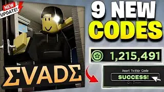 ⚠️SEPTEMBER UPDATE!⚠️ EVADE CODES IN SEPTEMBER 2025 | ROBLOX EVADE CODES 2025 | CRAZY GAMER
