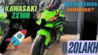 KAWASAKI NINJA ZX10R (EVERGREEN GREEN COLOUR) | OCTANE RUSH BIKES | QUICK WALKAROUND