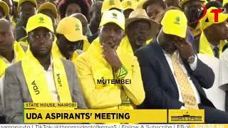 GACHAGUA WEWE! WEWE! NITAKUAIBISHA KINDIKI CHEST THUMP IN UDA ASPIRANT MEETING DESTROYING OPPOSITION
