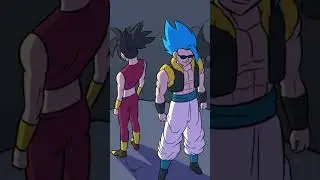 GOGETA vs KEFLA  #shorts #gogeta #vegito #kishinpain #dbs #dragonball #parody