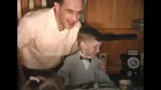 1955-1960 Arnold Levine Home Movies,  Birthday Parties for Shirley, Sherry, and Joel