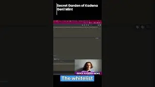 Secret Garden of Kadena Gen 1 Mint! Ingame NFT access | On Kadena