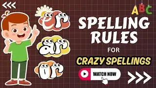 Spelling Rules for Crazy Spelling/ er ar or #homeschoolingwithhiraspellingrules